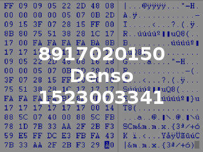 8917020150 Denso 1523003341