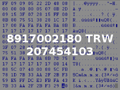 8917002180 TRW 207454103