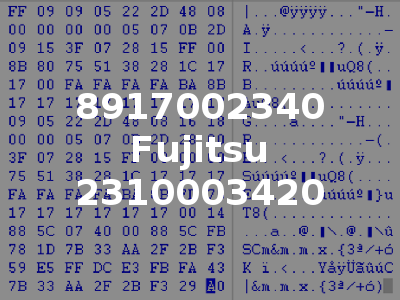 8917002340 Fujitsu 2310003420