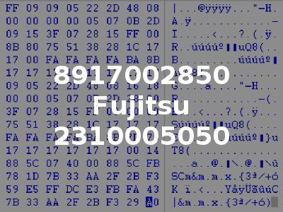 8917002850 Fujitsu 2310005050