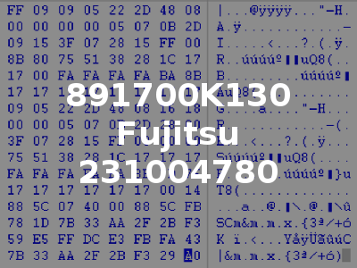 891700K130 Fujitsu 231004780