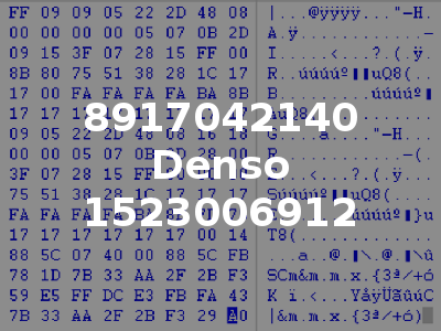 8917042140 Denso 1523006912