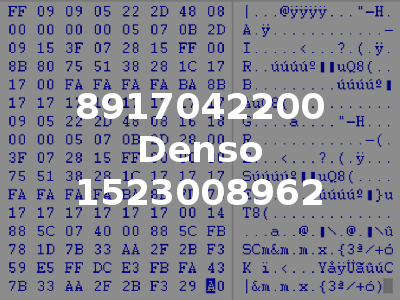 8917042200 Denso 1523008962
