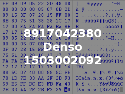 8917042380 Denso 1503002092