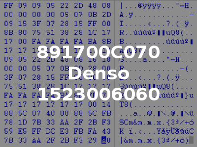 891700C070 Denso 1523006060