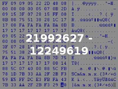 21992627 - 12249619