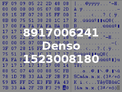 8917006241 Denso 1523008180