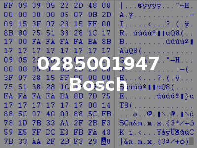 0285001947 Bosch
