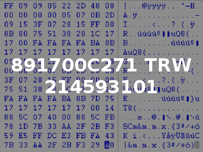 891700C271 TRW 214593101