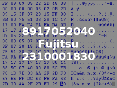 8917052040 Fujitsu 2310001830