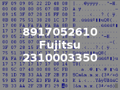 8917052610 Fujitsu 2310003350