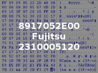 8917052E00 Fujitsu 2310005120