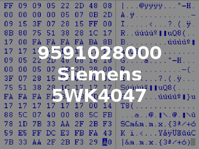 9591028000 Siemens 5WK4047