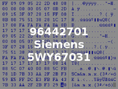 96442701 Siemens 5WY67031