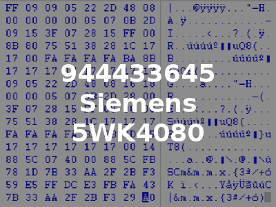 944433645 Siemens 5WK4080