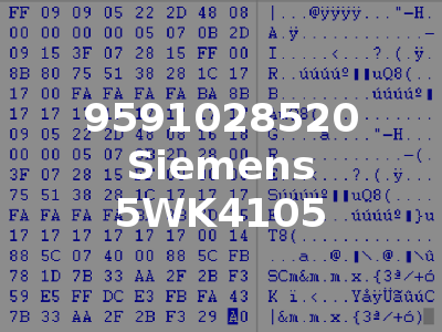 9591028520 Siemens 5WK4105