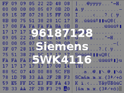 96187128 Siemens 5WK4116