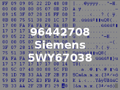 96442708 Siemens 5WY67038
