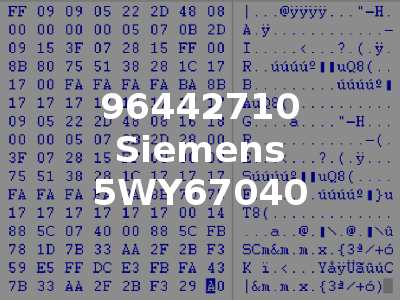 96442710 Siemens 5WY67040