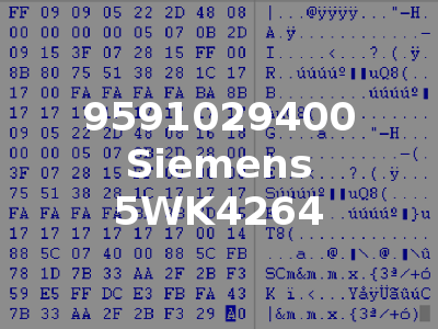 9591029400 Siemens 5WK4264