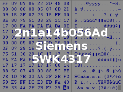2n1a14b056Ad Siemens 5WK4317