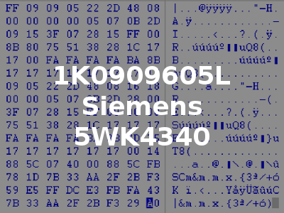 1K0909605L Siemens 5WK4340