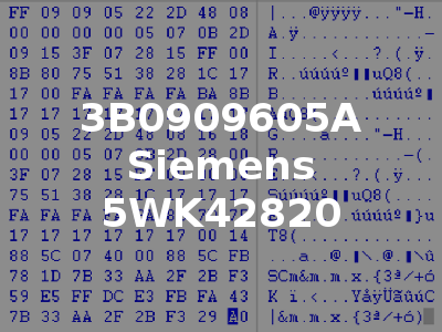 3B0909605A Siemens 5WK42820
