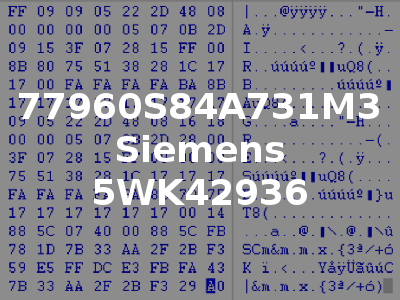 77960S84A731M3 Siemens 5WK42936