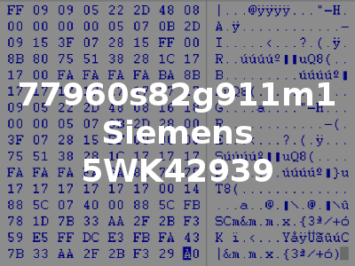 77960s82g911m1 Siemens 5WK42939