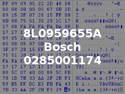 8L0959655A Bosch 0285001174