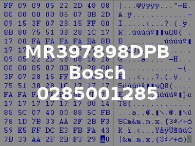 MR397898DPB Bosch 0285001285
