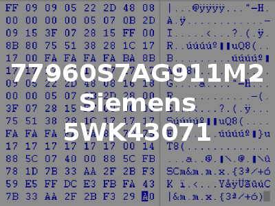 77960S7AG911M2 Siemens 5WK43071