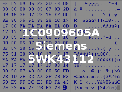 1C0909605A Siemens 5WK43112