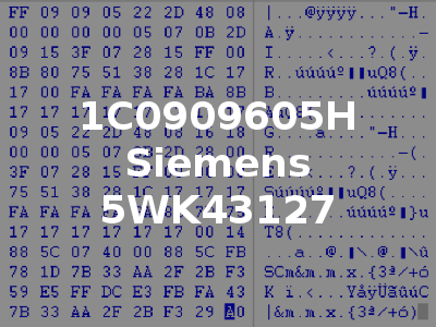 1C0909605H Siemens 5WK43127