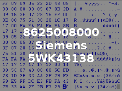 8625008000 Siemens 5WK43138