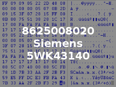 8625008020 Siemens 5WK43140