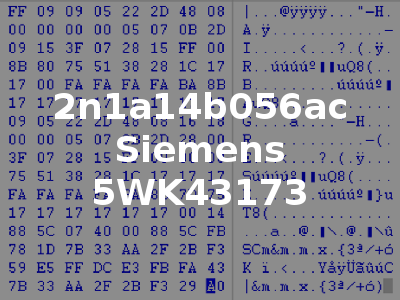 2n1a14b056ac Siemens 5WK43173