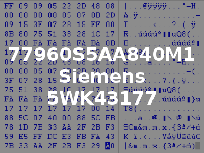 77960S5AA840M1 Siemens 5WK43177