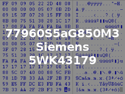 77960S5aG850M3 Siemens 5WK43179