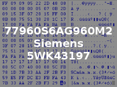77960S6AG960M2 Siemens 5WK43197