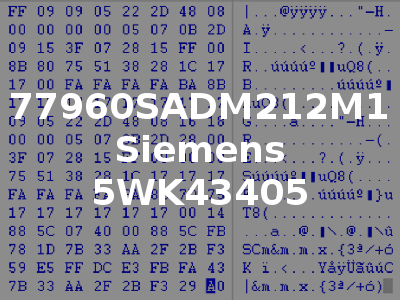 77960SADM212M1 Siemens 5WK43405