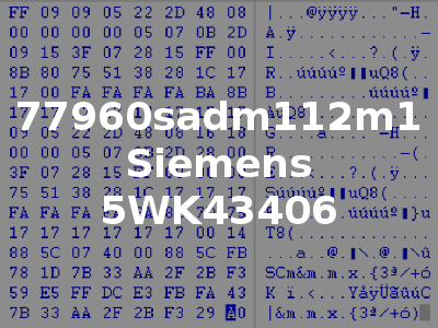77960sadm112m1 Siemens 5WK43406