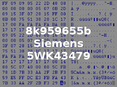 8k959655b Siemens 5WK43479