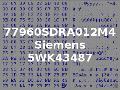 77960SDRA012M4 Siemens 5WK43487