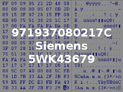971937080217C Siemens 5WK43679