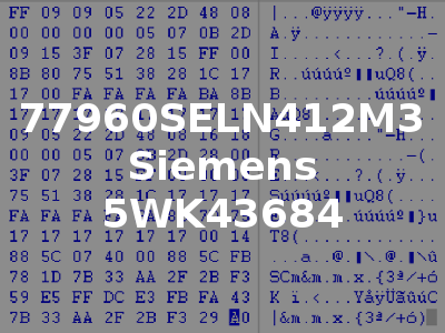 77960SELN412M3 Siemens 5WK43684