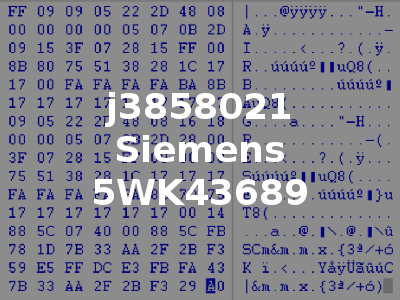 j3858021 Siemens 5WK43689