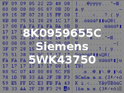 8K0959655C Siemens 5WK43750