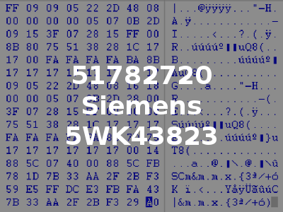 51782720 Siemens 5WK43823