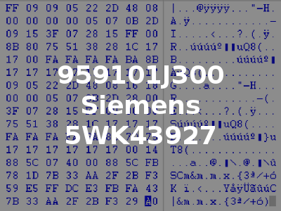 959101J300 Siemens 5WK43927